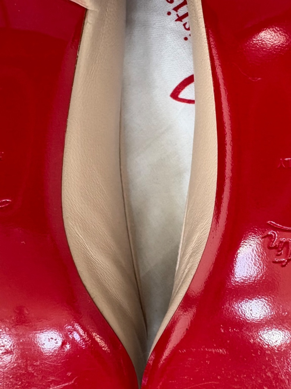 Christian Louboutin square ballet toe pump - Picture 7 of 9